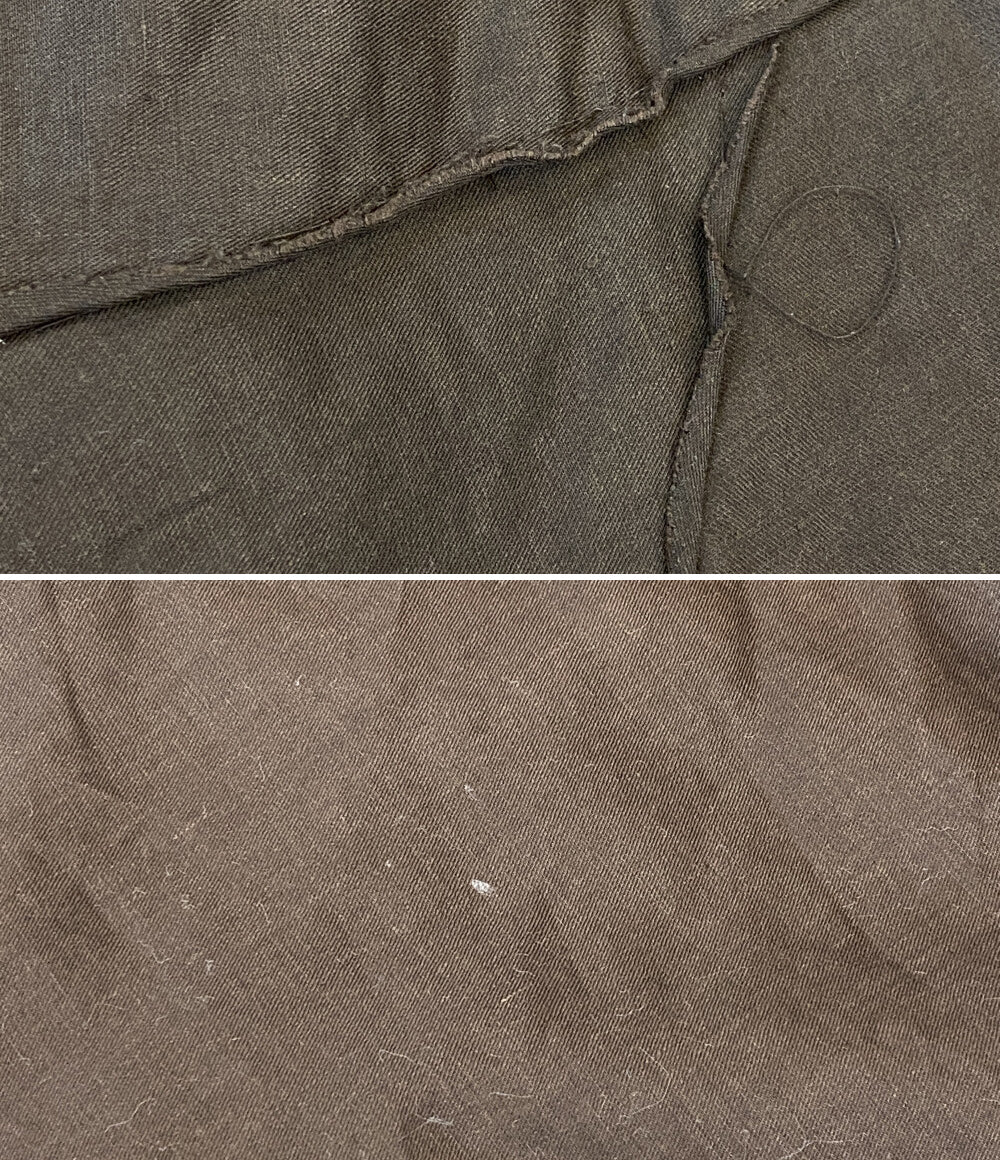 ヨウジヤマモト  スカート リネン100 ブラウン      レディース SIZE 2  YOHJI YAMAMOTO