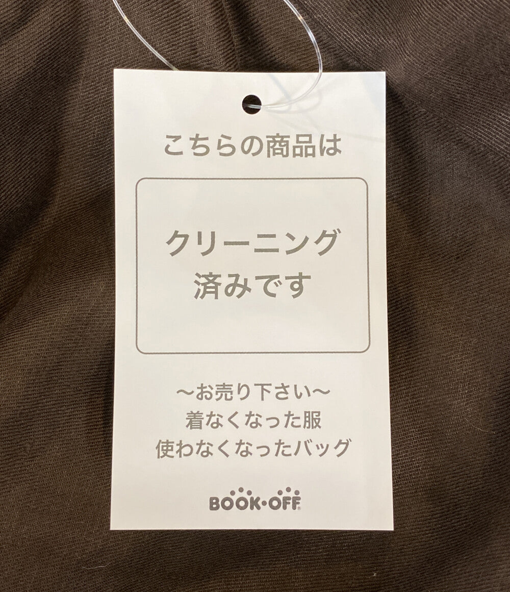 ヨウジヤマモト  スカート リネン100 ブラウン      レディース SIZE 2  YOHJI YAMAMOTO