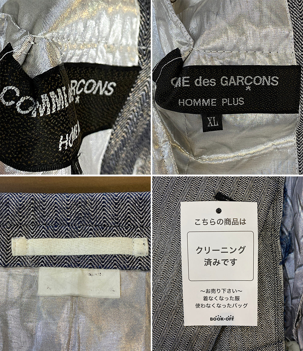 COMMEdesGARCONS コムデギャルソン ジャケット メタルアウトロー 再構築 2B PG-J015 メンズ SIZE XL