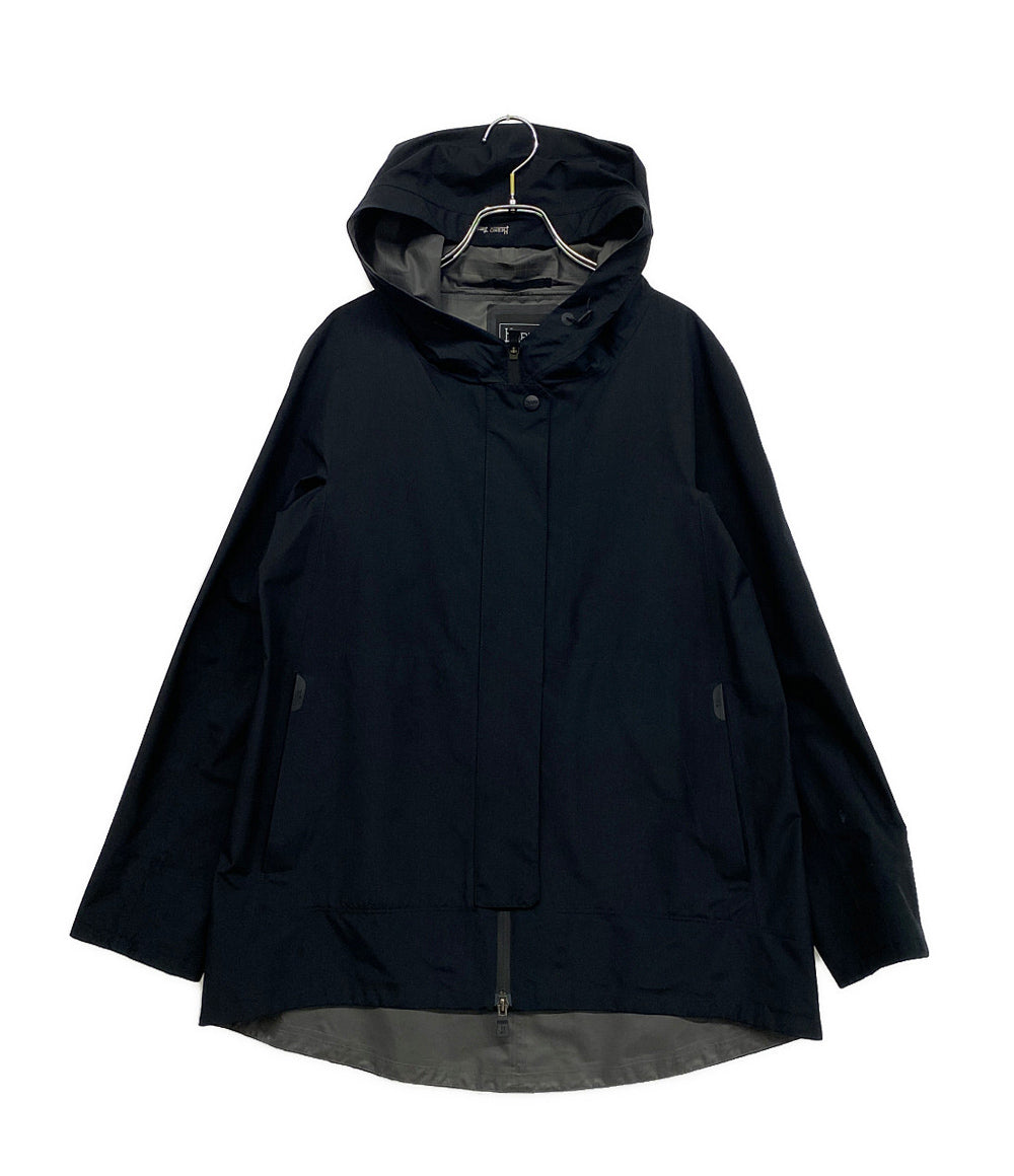 ヘルノ フーディコート ゴアテックス ラミナー ブラック レディース SIZE 42 HERNO