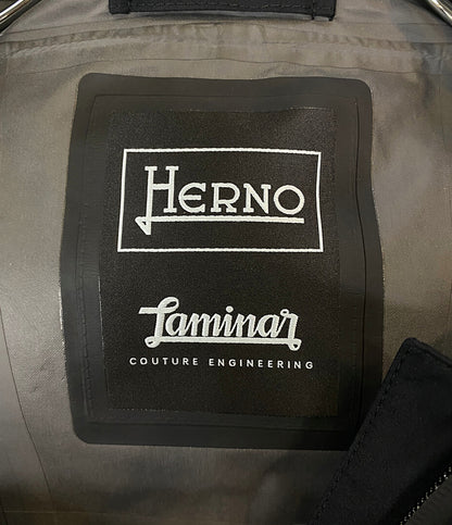 ヘルノ フーディコート ゴアテックス ラミナー ブラック レディース SIZE 42 HERNO