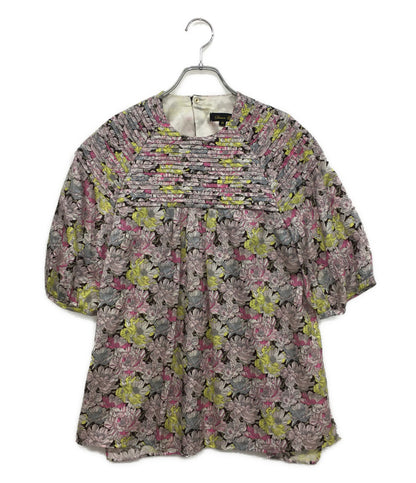 ドゥロワー ブラウス 五分袖 花柄 6521-299-0940 レディース SIZE 36 Drawer