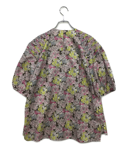 ドゥロワー ブラウス 五分袖 花柄 6521-299-0940 レディース SIZE 36 Drawer