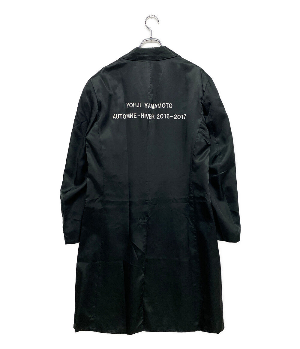 ヨウジヤマモト コート ブラック シングル FR-C23-206 メンズ SIZE 3 YOHJI YAMAMOTO