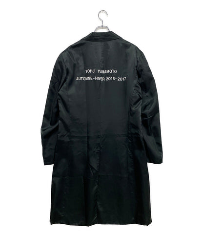 ヨウジヤマモト コート ブラック シングル FR-C23-206 メンズ SIZE 3 YOHJI YAMAMOTO