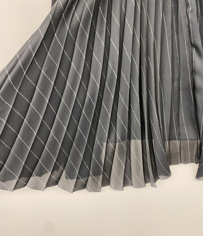 サカイ 長袖シャツ BIFABRIC CHALK STRIPE PLEATED BACK SHIRT 23-06986 レディース SIZE 1 sacai