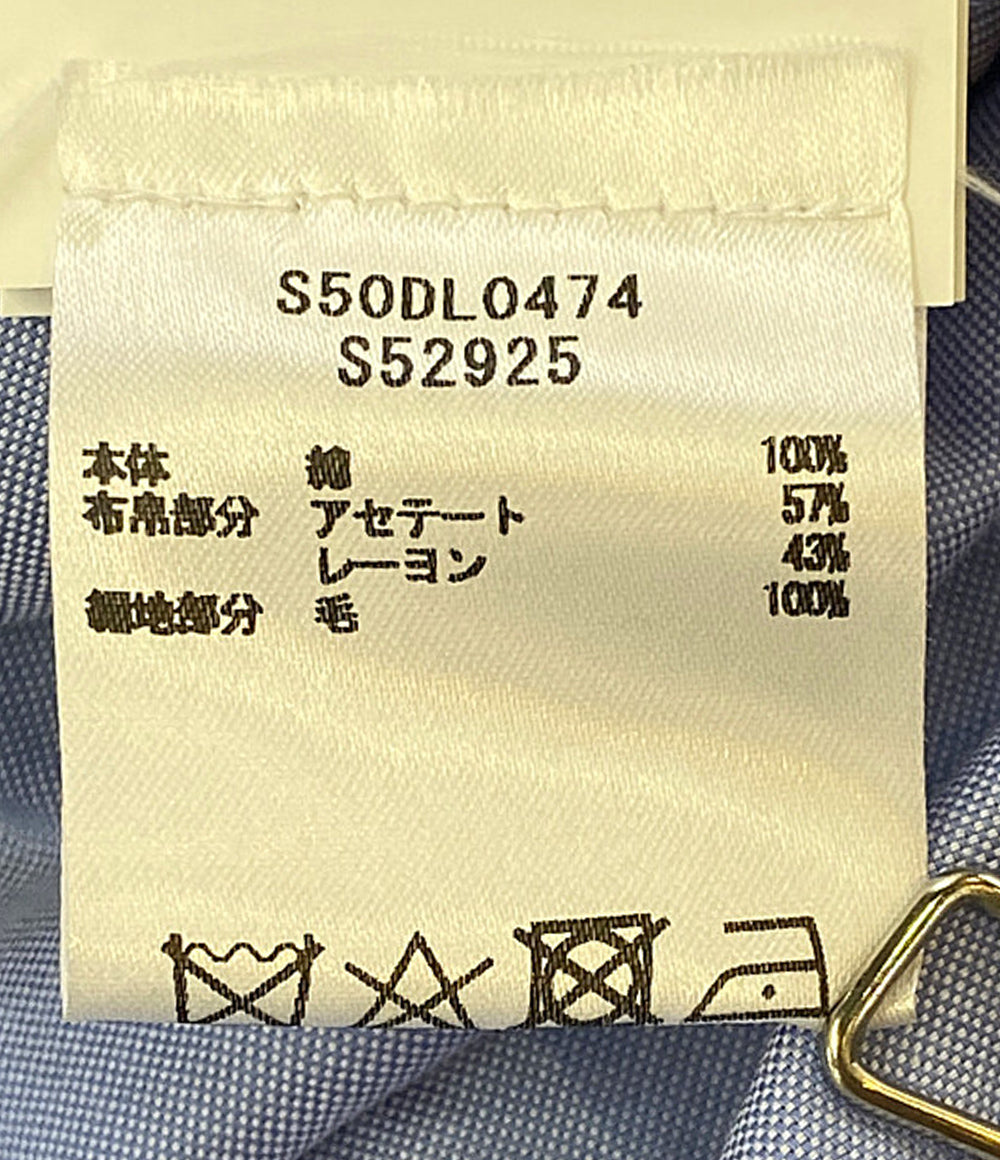 メゾンマルジェラ 長袖シャツ ドッキング ストライプ 21AW レディース SIZE 38 Maison Margiela