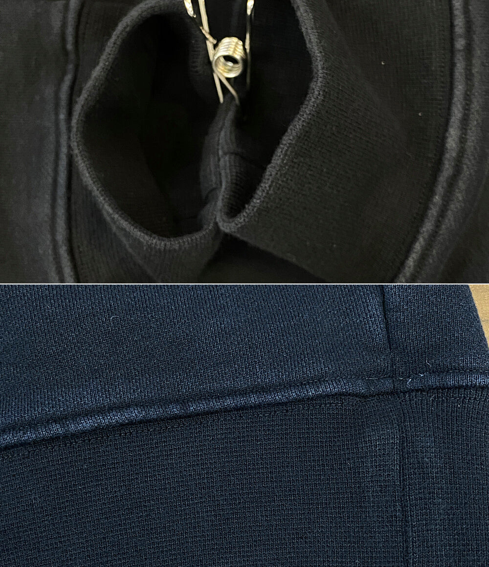 メゾンマルジェラ スウェット ブラック M刺繍ロゴ レディース SIZE XS Maison Margiela