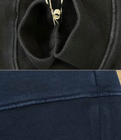 メゾンマルジェラ スウェット ブラック M刺繍ロゴ レディース SIZE XS Maison Margiela