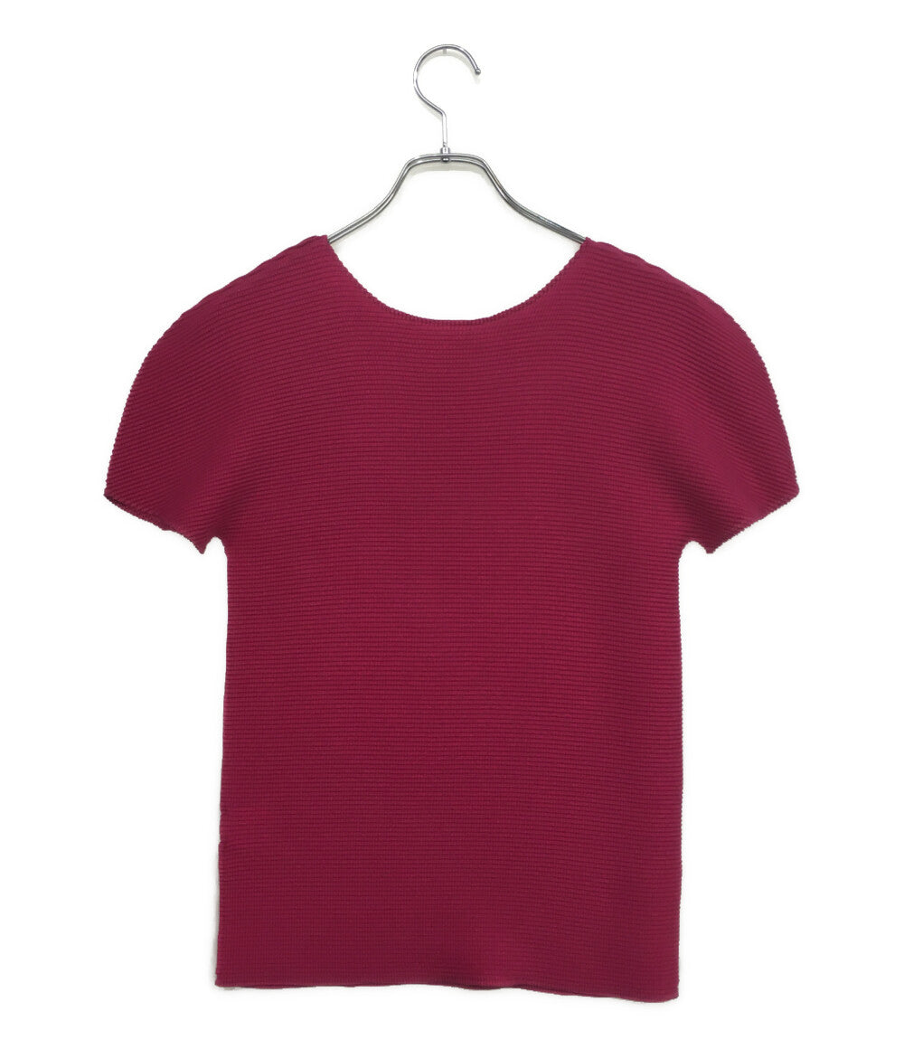 美品 ISSEY MIYAKE me ミー 半袖Ｔシャツ MI41FK016 レディース SIZE - イッセイミヤケ