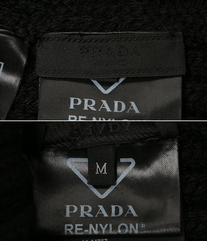 プラダ ニット帽 Re-Nylon ギャバジンxウール キャップ UMD446 S202 1WTO メンズ SIZE M PRADA