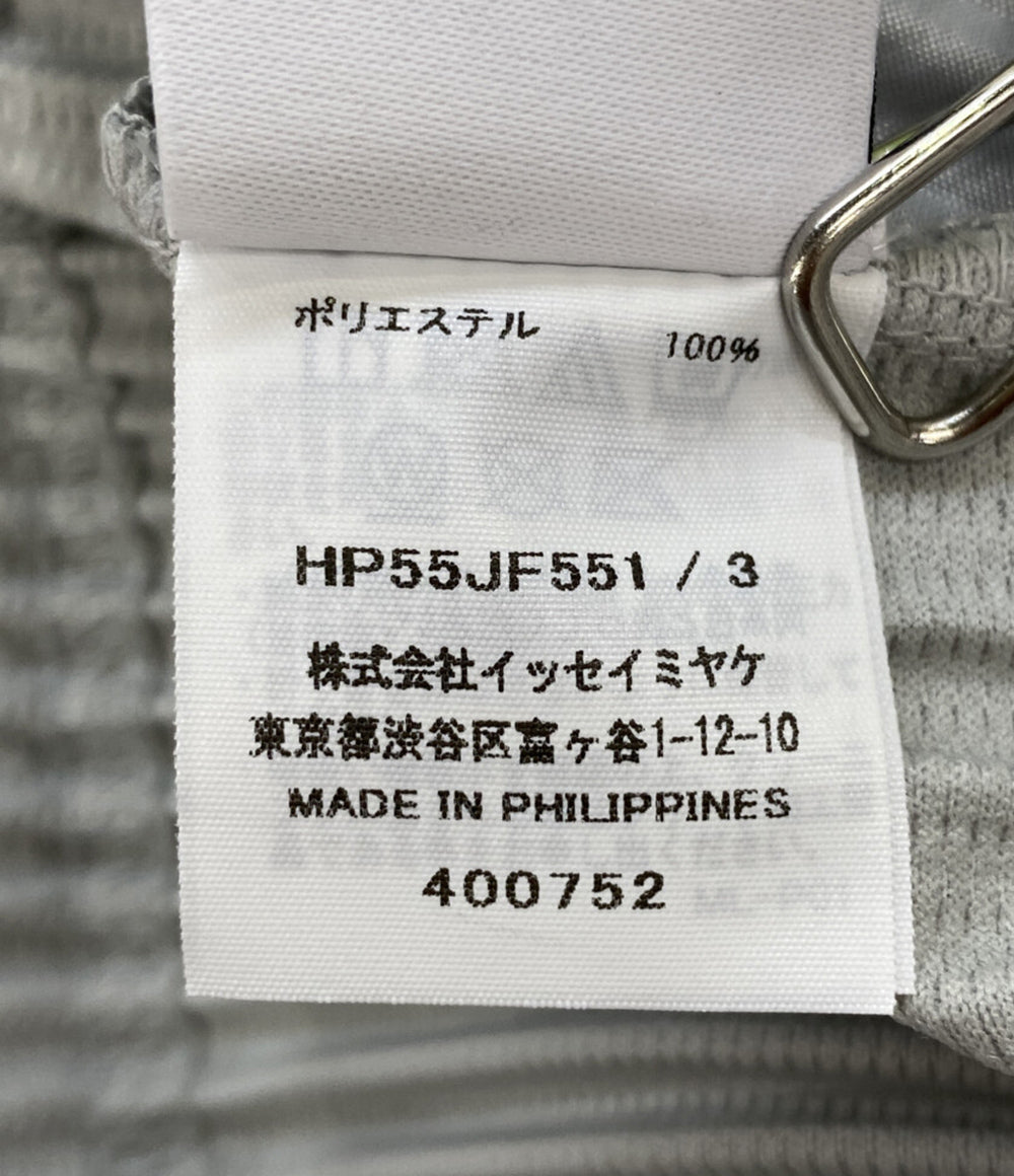 オム プリッセ イッセイミヤケ 美品 パンツ HOMME PLISSE HP55-JF551-11 メンズ SIZE 3 HOMME PLISSE ISSEY MIYAKE