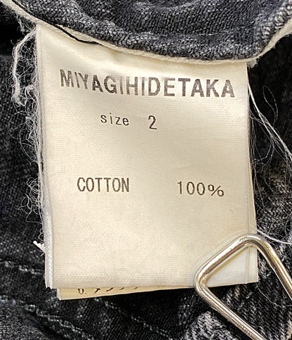 ミヤギヒデタカ デニムジャケット Gジャン メンズ SIZE 2 MIYAGIHIDETAKA