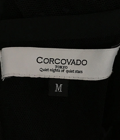 コルコバード 長袖ワンピース チュールレース プリーツ 21SS 32-04-00099 レディース SIZE M CORCOVADO
