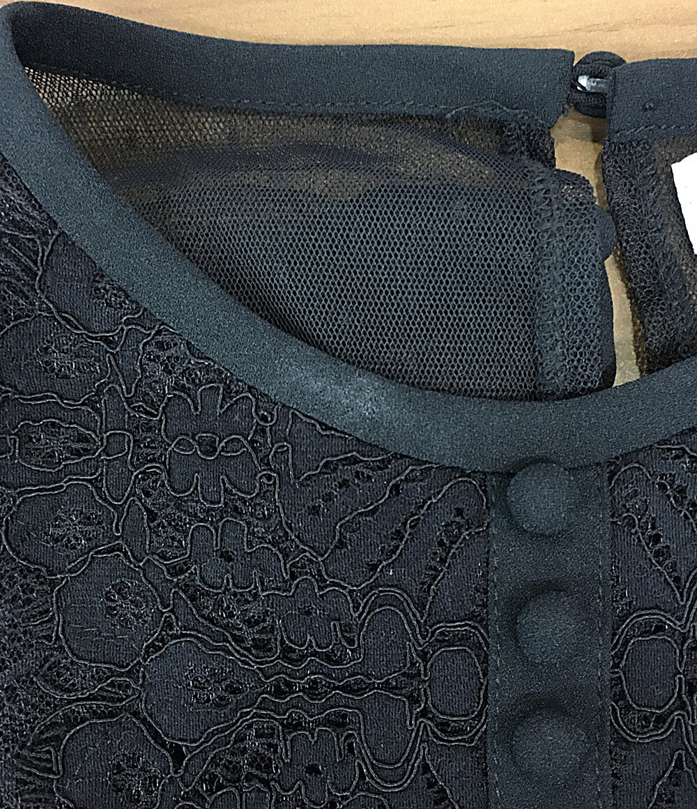 コルコバード 長袖ワンピース チュールレース プリーツ 21SS 32-04-00099 レディース SIZE M CORCOVADO