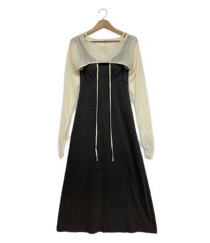 PUBLIC TOKYO パブリック トウキョウ レイヤーパーツセットワンピース キャミワンピ 162210008 レディース SIZE F