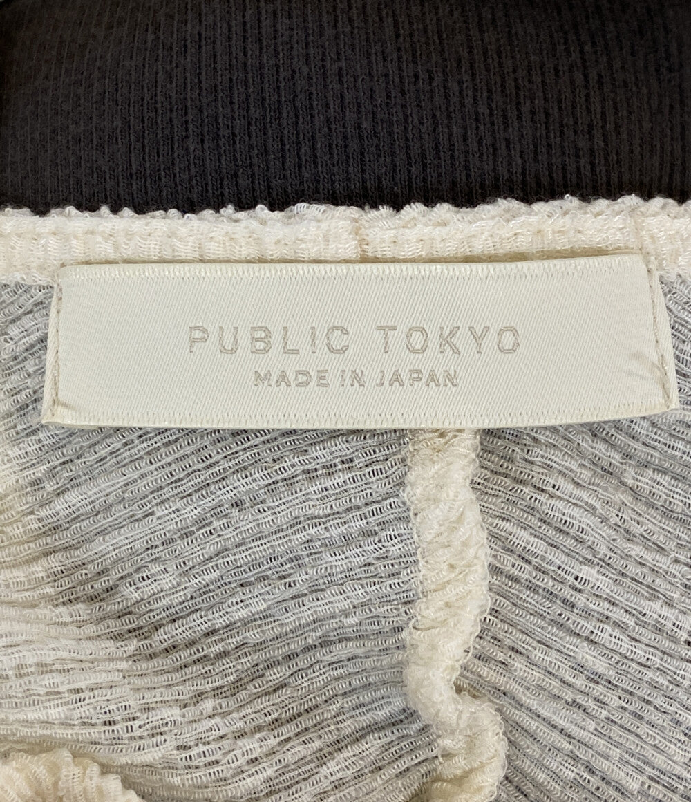 PUBLIC TOKYO パブリック トウキョウ レイヤーパーツセットワンピース キャミワンピ 162210008 レディース SIZE F