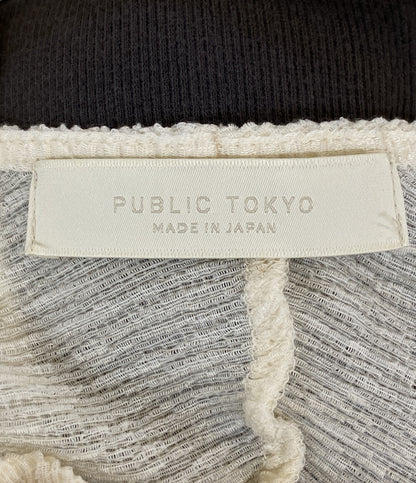 PUBLIC TOKYO パブリック トウキョウ レイヤーパーツセットワンピース キャミワンピ 162210008 レディース SIZE F