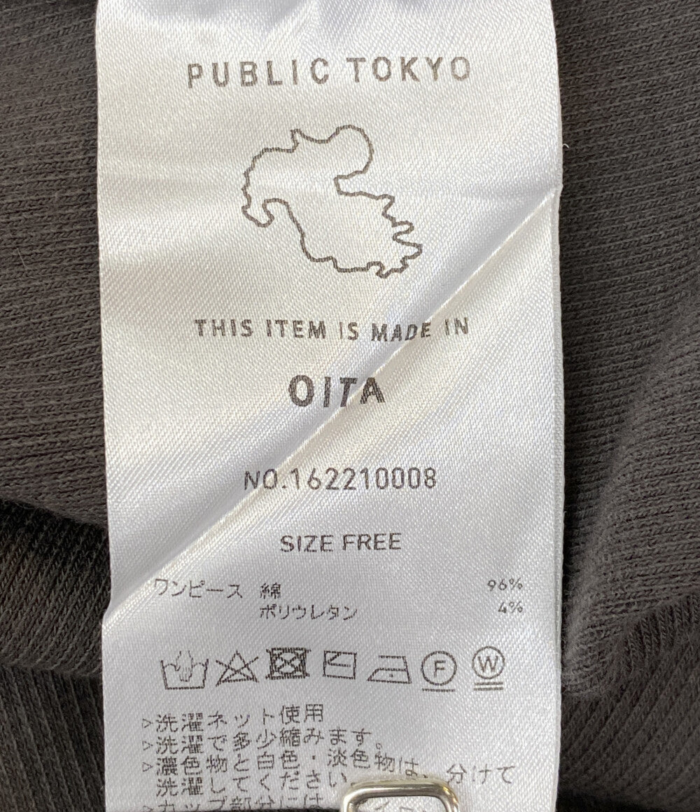 PUBLIC TOKYO パブリック トウキョウ レイヤーパーツセットワンピース キャミワンピ 162210008 レディース SIZE F