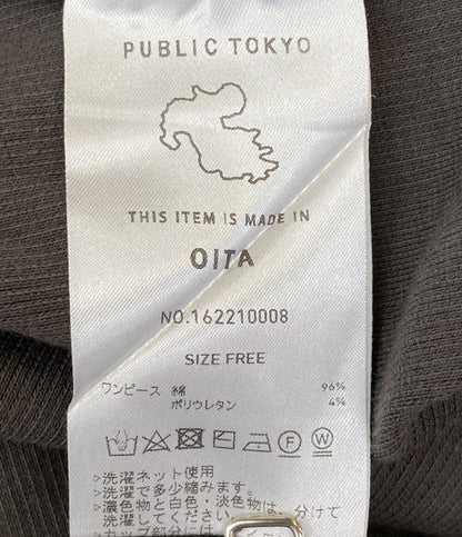 PUBLIC TOKYO パブリック トウキョウ レイヤーパーツセットワンピース キャミワンピ 162210008 レディース SIZE F