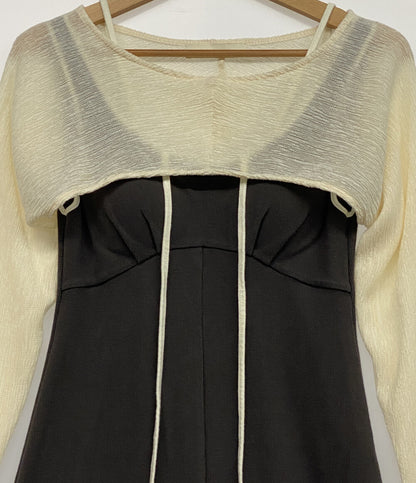 PUBLIC TOKYO パブリック トウキョウ レイヤーパーツセットワンピース キャミワンピ 162210008 レディース SIZE F