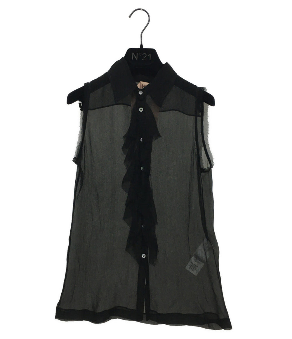 N°21 ブラウス ノースリーブ 24SW-G092-5566 レディース SIZE 38 ヌメロヴェントゥーノ