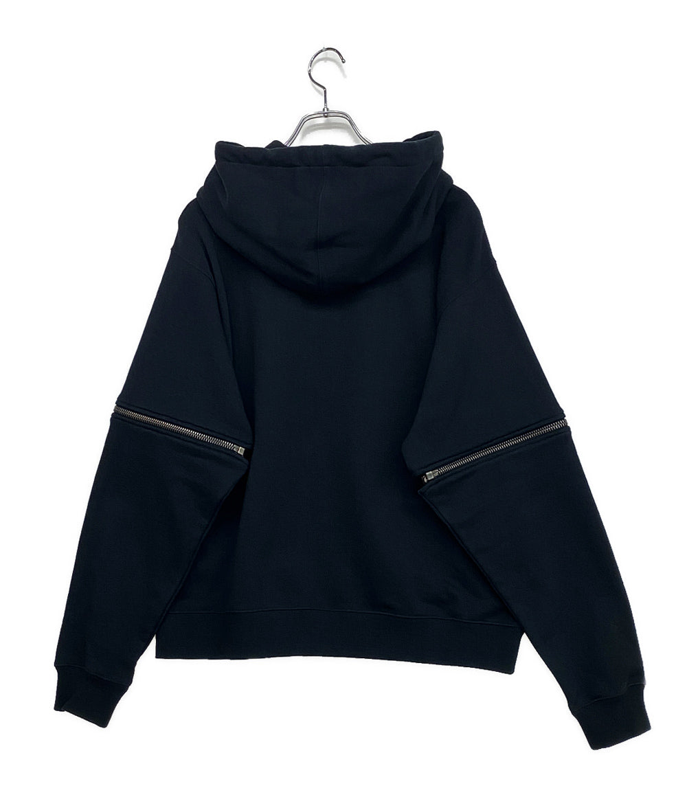 グッチ 美品 スウェットパーカー ブラック マルチカラー 700117 メンズ SIZE S GUCCI