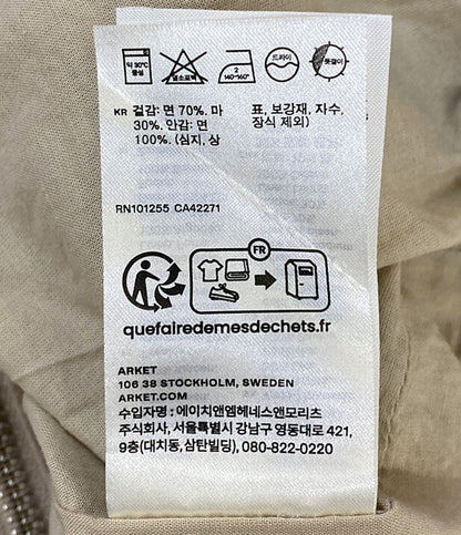 アーケット ブルゾン Cotton Linen Blouson メンズ SIZE S ARKET