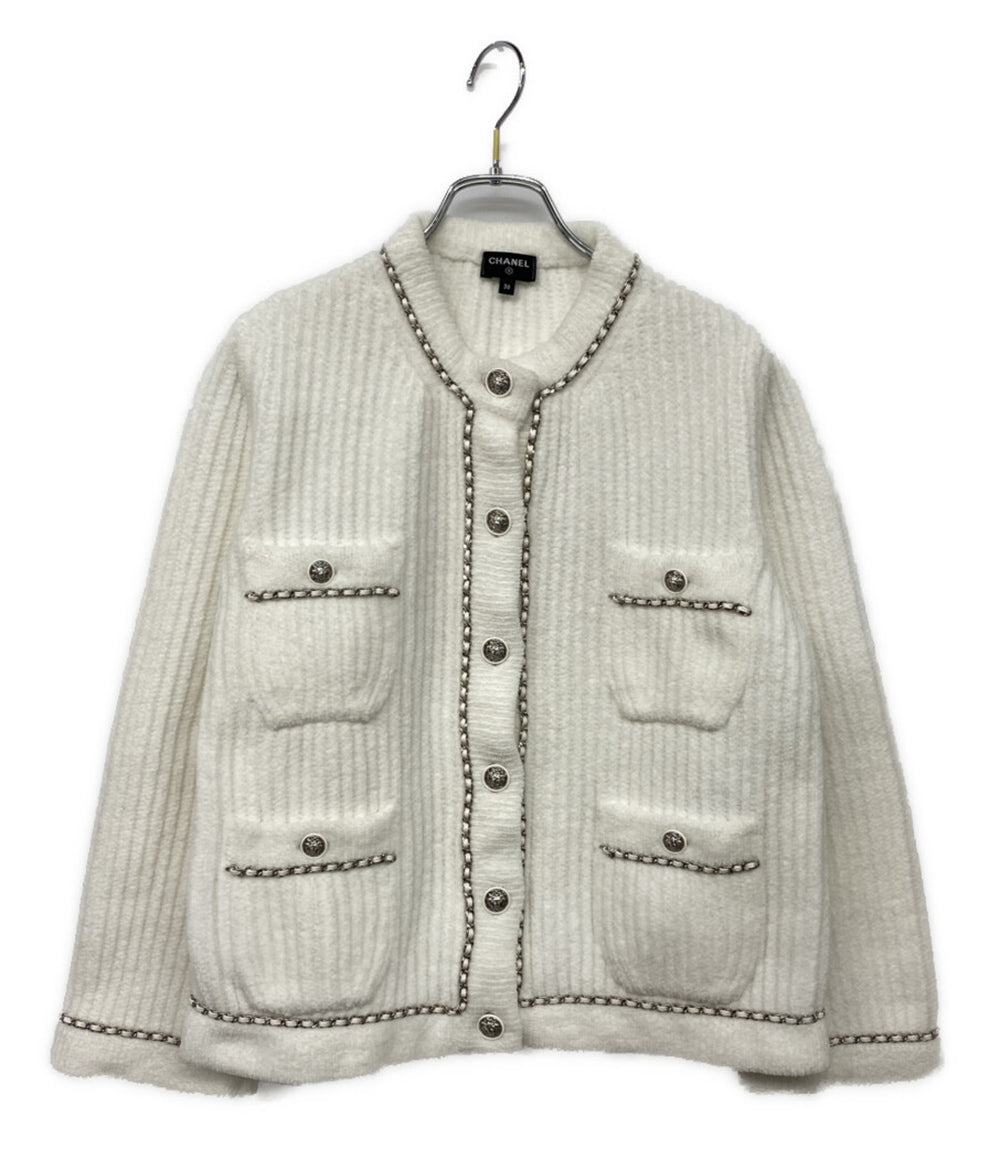 シャネル カーディガン 22AW P73520K10560 レディース SIZE 36 CHANEL