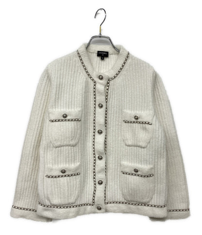シャネル カーディガン 22AW P73520K10560 レディース SIZE 36 CHANEL