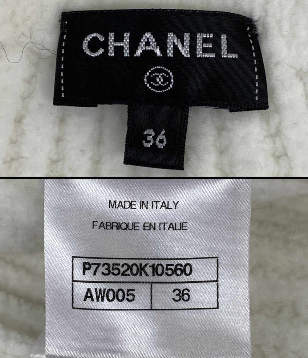 Anemoneシャネル カーディガン オフホワイト サイズ36 シャネル カーディガン 22AW P73520K10560 レディース SIZE 36 CHANEL