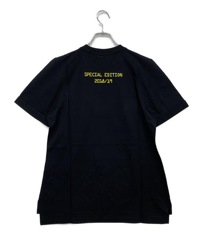 フェンディ 美品 フィラ 半袖Ｔシャツ ブラック COTTON JERS FS7074 メンズ SIZE S FENDI×FILA