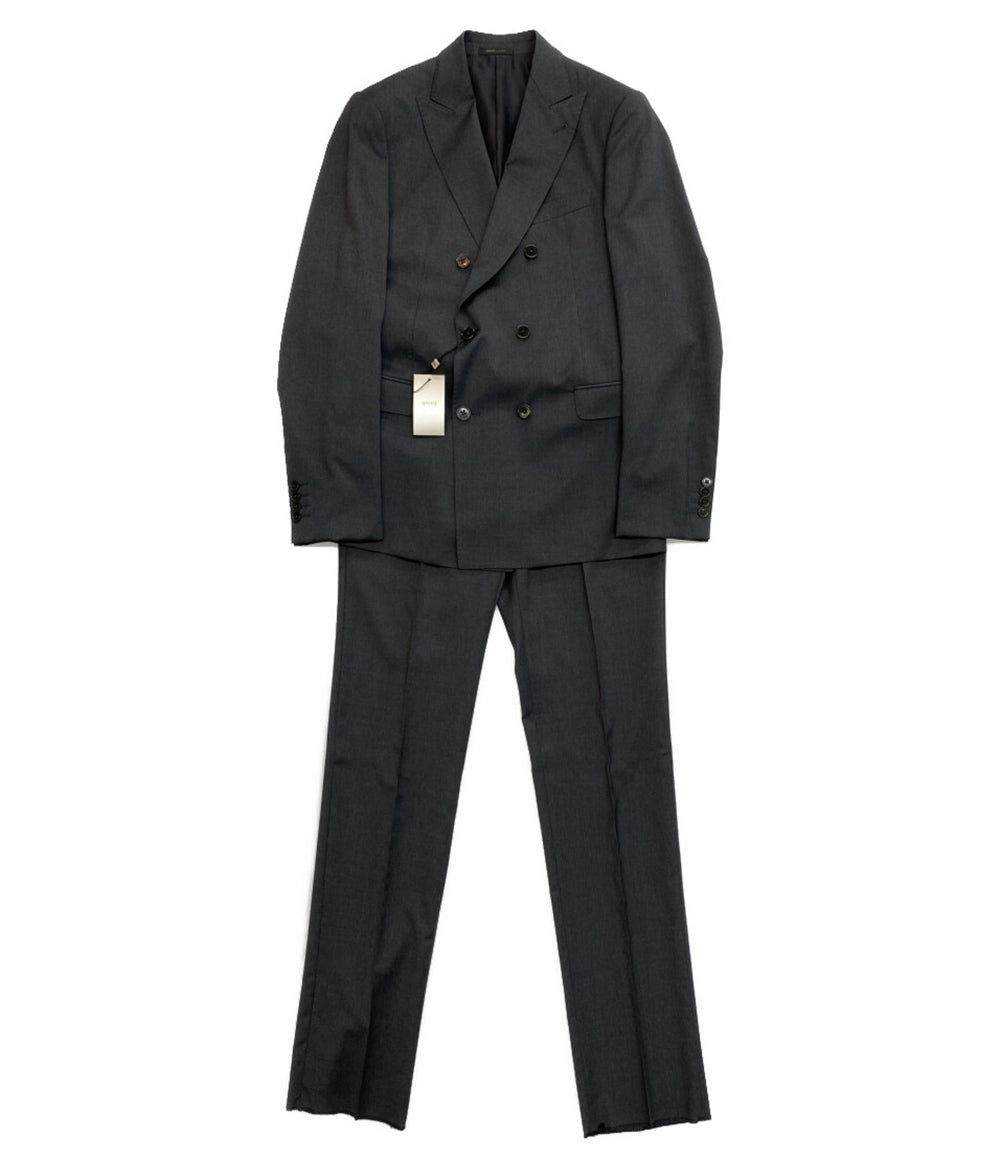 アルマーニコレッツォーニ 美品 MLINE スーツ セットアップ チャコールグレー size48 メンズ SIZE 48 ARMANI COLLEZIONI