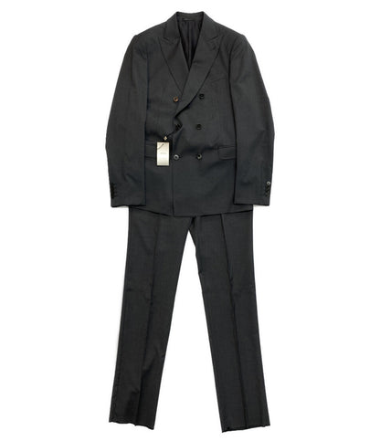 アルマーニコレッツォーニ 美品 MLINE スーツ セットアップ チャコールグレー size48 メンズ SIZE 48 ARMANI COLLEZIONI