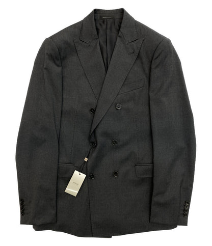 アルマーニコレッツォーニ 美品 MLINE スーツ セットアップ チャコールグレー size48 メンズ SIZE 48 ARMANI COLLEZIONI