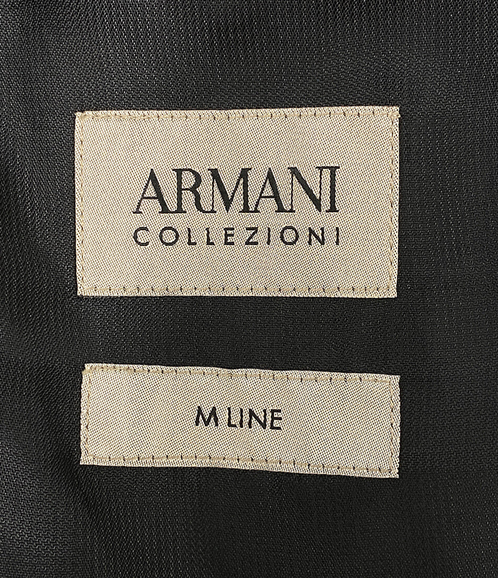 アルマーニコレッツォーニ 美品 セットアップ スーツ シングル メンズ SIZE 52 ARMANI COLLEZIONI