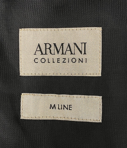 アルマーニコレッツォーニ 美品 セットアップ スーツ シングル メンズ SIZE 52 ARMANI COLLEZIONI