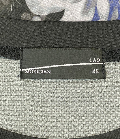 ラッドミュージシャン 美品 半袖Ｔシャツ OIL PAINTING FLOWER BIG T-SHIRT      メンズ SIZE 46  LAD MUSICIAN