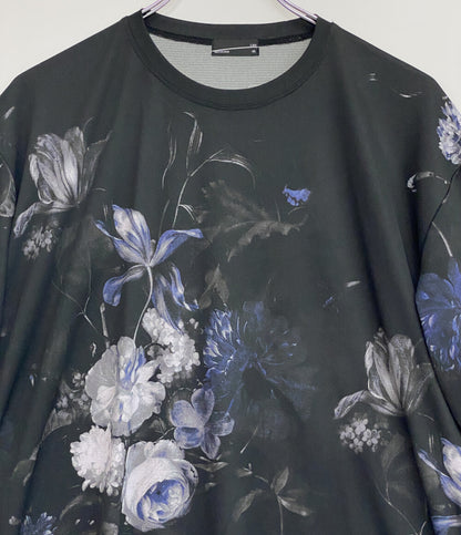 ラッドミュージシャン 美品 半袖Ｔシャツ OIL PAINTING FLOWER BIG T-SHIRT      メンズ SIZE 46  LAD MUSICIAN