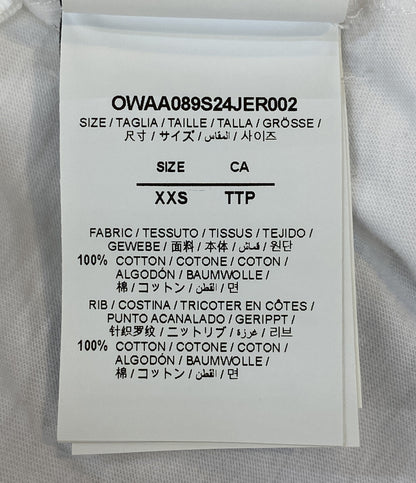 オフホワイト 美品 半袖Ｔシャツ OWAA089S24JER002 BANDANA ARROW CASUAL      レディース SIZE XXS  Off-White
