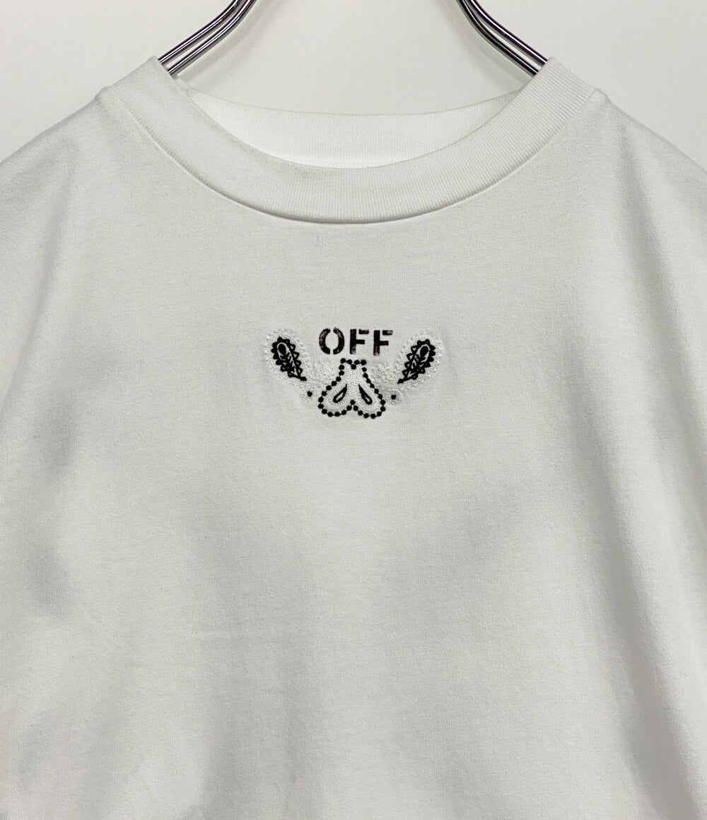 オフホワイト 美品 半袖Ｔシャツ OWAA089S24JER002 BANDANA ARROW CASUAL      レディース SIZE XXS  Off-White