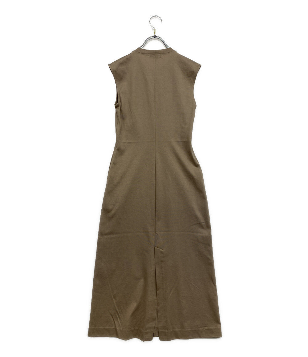 CINOH チノ ノースリーブワンピース 22S0P007 ライトブラウン レディース SIZE 36