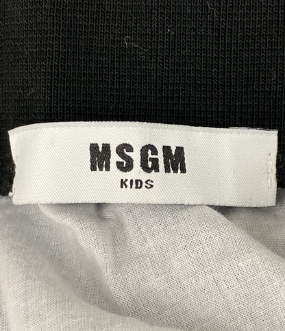 MSGM KIDS スカート ブルー レース サイドロゴ キッズ SIZE Tg.8 Annl エムエスジーエムキッズ