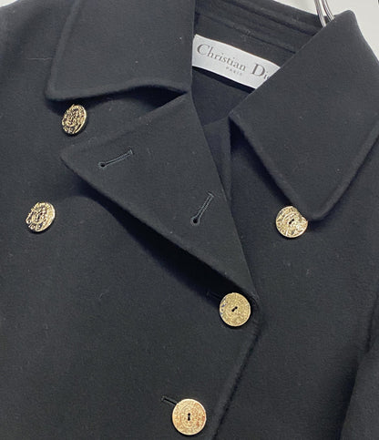 クリスチャンディオール 美品 ショートコート 340C48A0060 カシミア レディース SIZE 34 Christian Dior