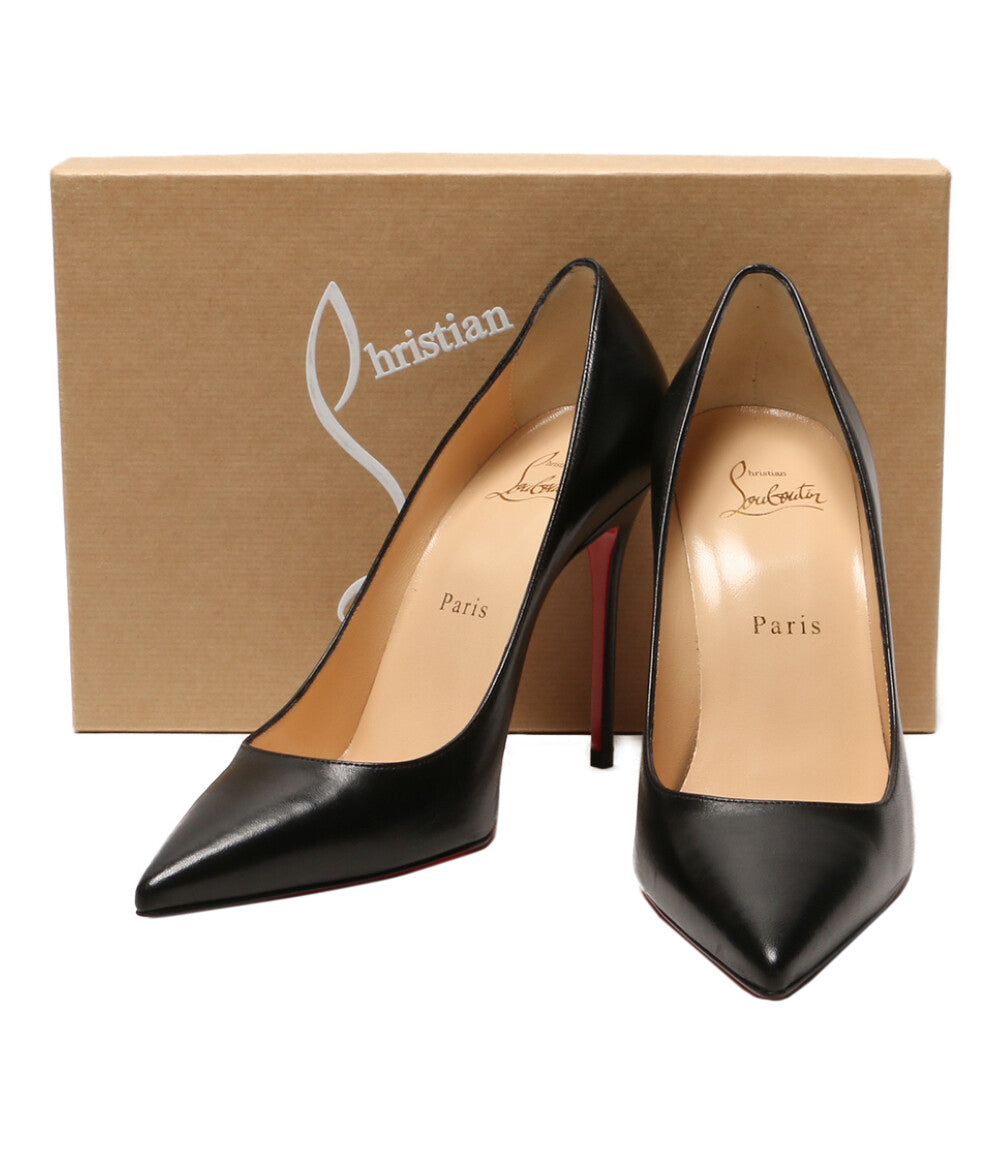 クリスチャンルブタン 美品 パンプス KATE100 NAPPA SHINY レディース SIZE 37 1/2 Christian Louboutin