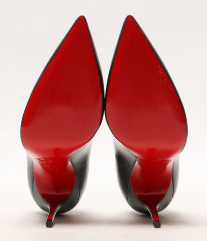 クリスチャンルブタン 美品 パンプス KATE100 NAPPA SHINY レディース SIZE 37 1/2 Christian Louboutin