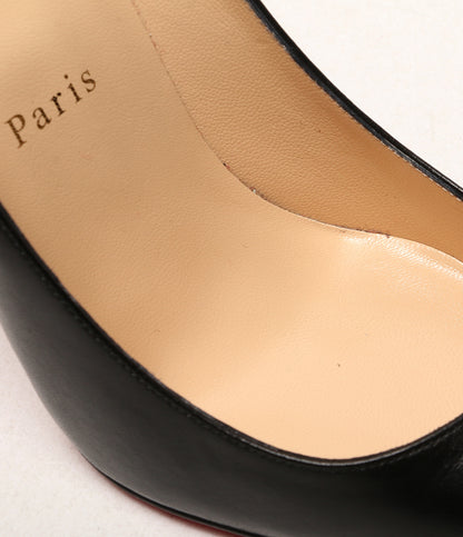 クリスチャンルブタン 美品 パンプス KATE100 NAPPA SHINY レディース SIZE 37 1/2 Christian Louboutin
