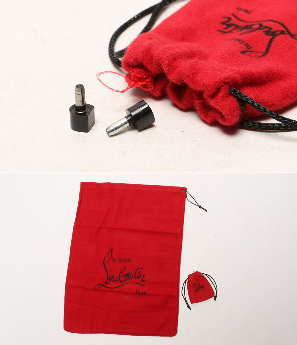 クリスチャンルブタン 美品 パンプス KATE100 NAPPA SHINY レディース SIZE 37 1/2 Christian Louboutin