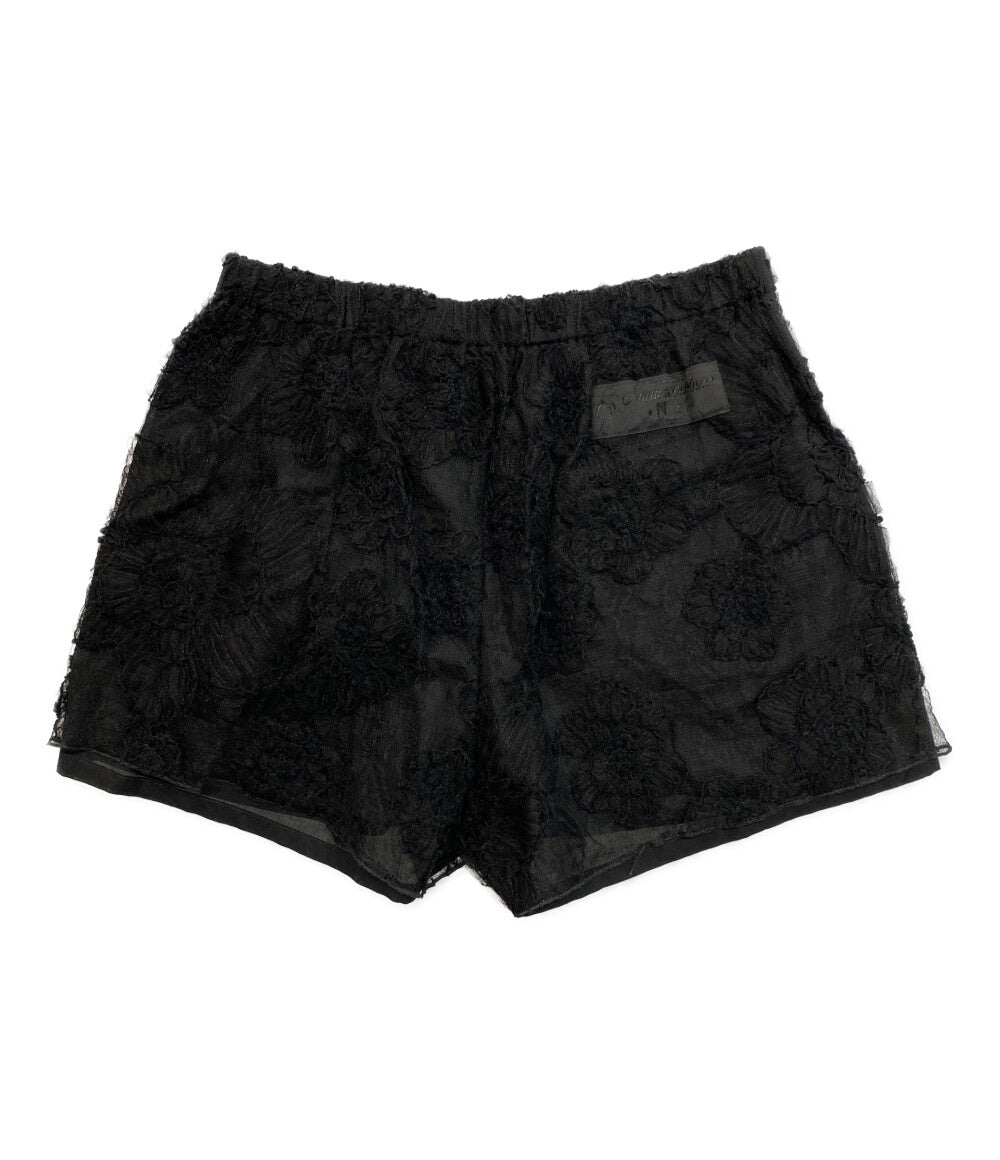 ヌメロ ヴェントゥーノ ショートパンツ 24A フラワーレース 24A-D011-5034 レディース SIZE 40 N°21