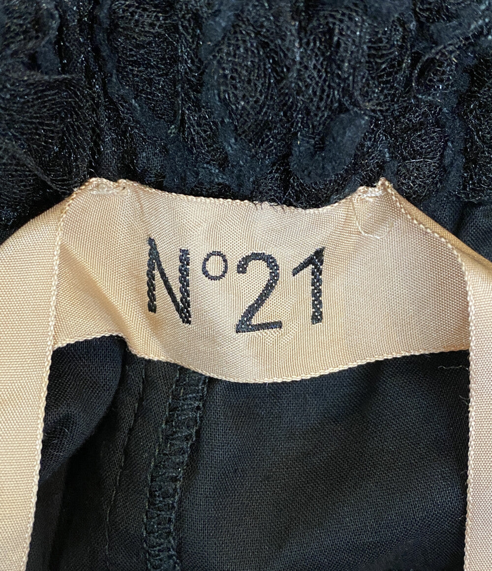 ヌメロ ヴェントゥーノ ショートパンツ 24A フラワーレース 24A-D011-5034 レディース SIZE 40 N°21